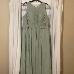 Green Bridesmaid Dress